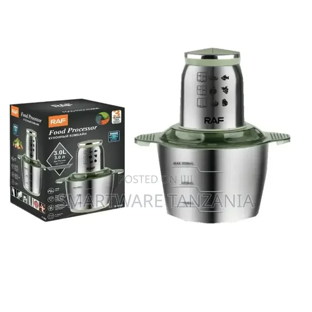 3L Stainless Food Chopper, Blender Meat Grinder