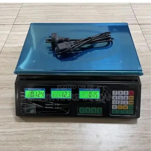 40KG Electronic Price Computing Scale - Buy in Dar es Salaam, Tanzania | Smartware