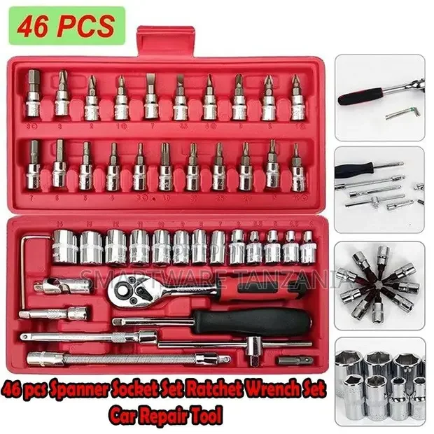 46 PCS Set DIY Repair Tool Kit - Buy in Dar es Salaam, Tanzania | Smartware