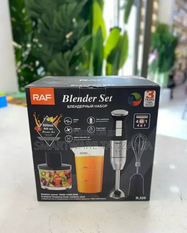 4 IN 1 Blender Heavy Duty Copper Motor Chopper And Smoothies