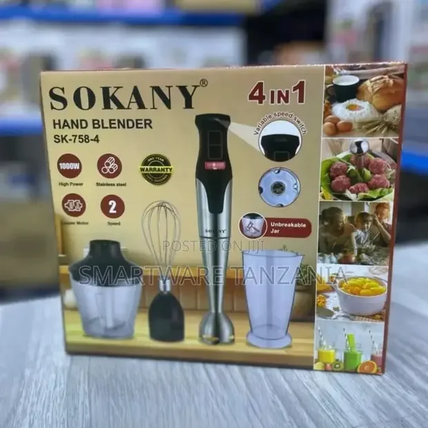 4 In 1 Blender with Variable Speed Control - Buy in Dar es Salaam, Tanzania | Smartware