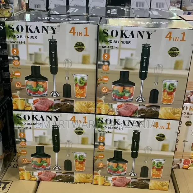 4 In 1 Electric Stick Egg Whisk Mixer Juicer Stick Mixer Set - Buy in Dar es Salaam, Tanzania | Smartware