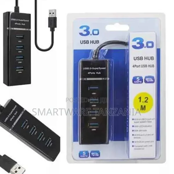 4 Port USB Hub