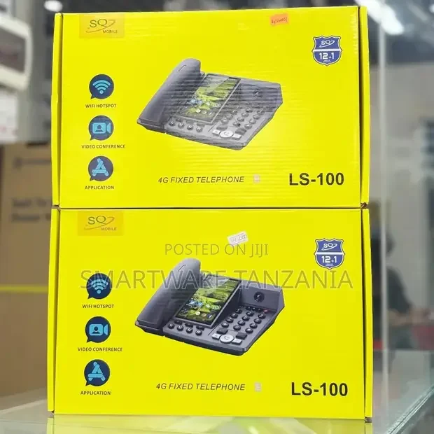 4G Fixed Line LS-100 - SQ Mobile, Wifi Hotspot, Apps, Conferencing - Buy in Dar es Salaam, Tanzania | Smartware