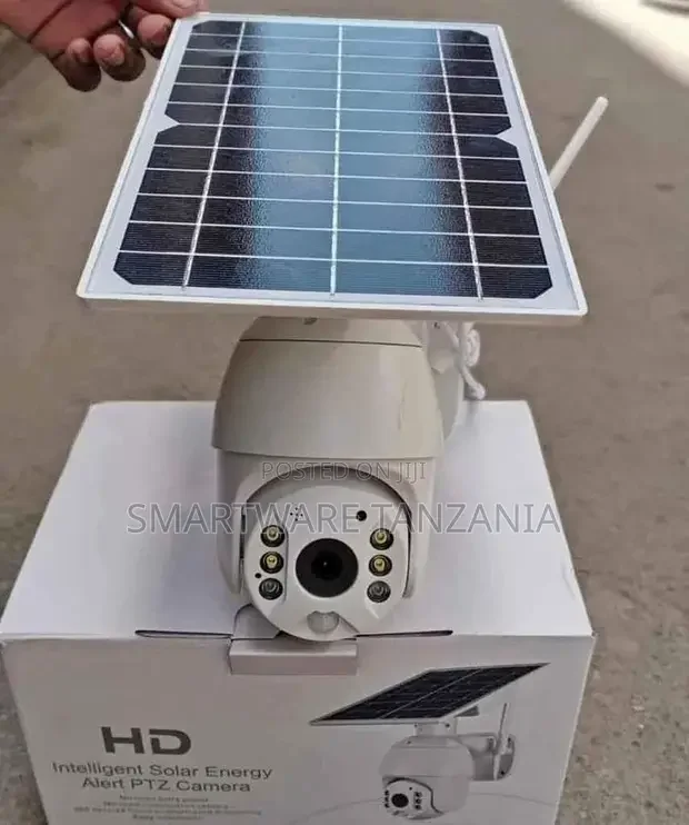 4G LTE Solar Security Camera With SIM Card With Night Mode - Buy in Dar es Salaam, Tanzania | Smartware