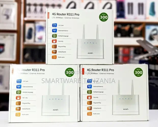 4G Router R311 Pro LTE 300Mbps WiFi - Buy in Dar es Salaam, Tanzania | Smartware