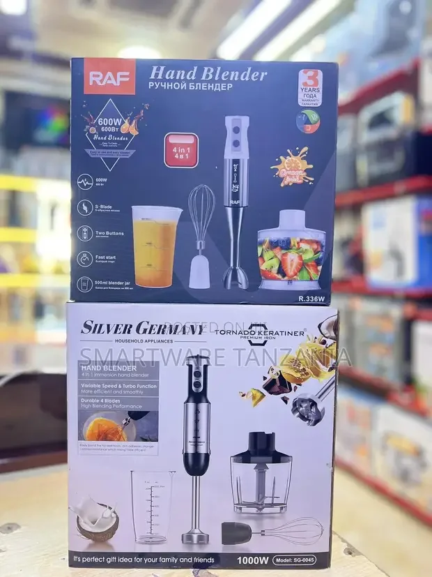 4in1 Hand Blender for Juice, Chutney, Smoothie, Whipping - Buy in Dar es Salaam, Tanzania | Smartware