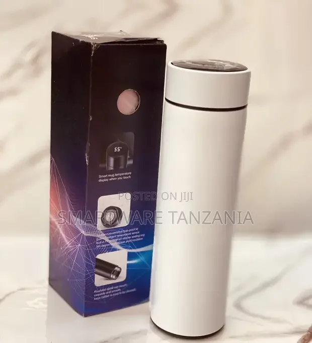 500ml LED Temperature Display Stainless Steel Travel Mug - Buy in Dar es Salaam, Tanzania | Smartware
