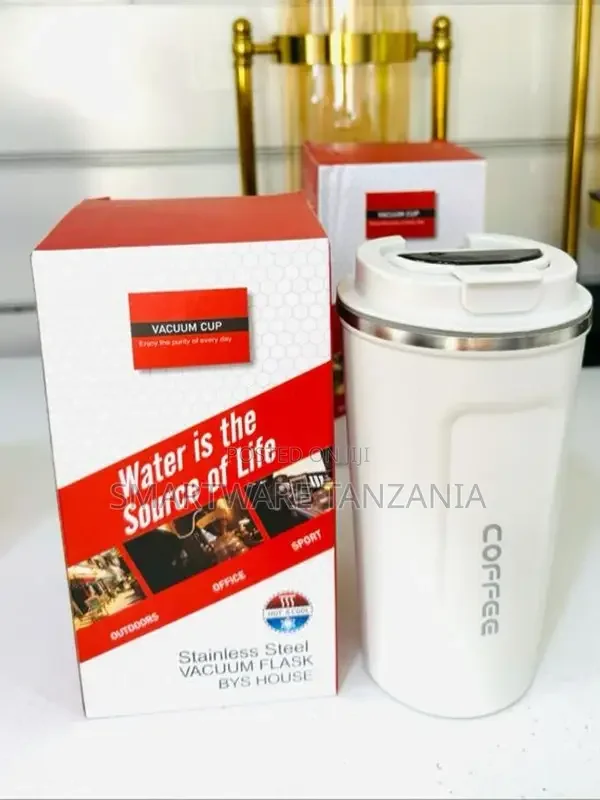 500ml Premium Stainless Steel Travel Coffee Mug - Buy in Dar es Salaam, Tanzania | Smartware