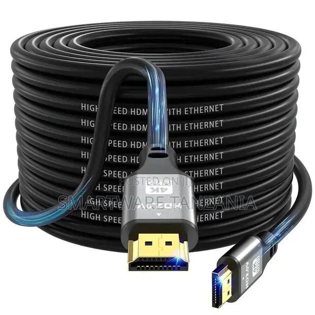 50 Meters Hdmi Cable at 60hz 18gbps High Speed Hdmi 2.0 Cord