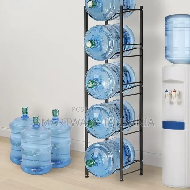 5 Gallon Water Bottle Holder 5-Tier Heavy Duty Water Storage - Buy in Dar es Salaam, Tanzania | Smartware