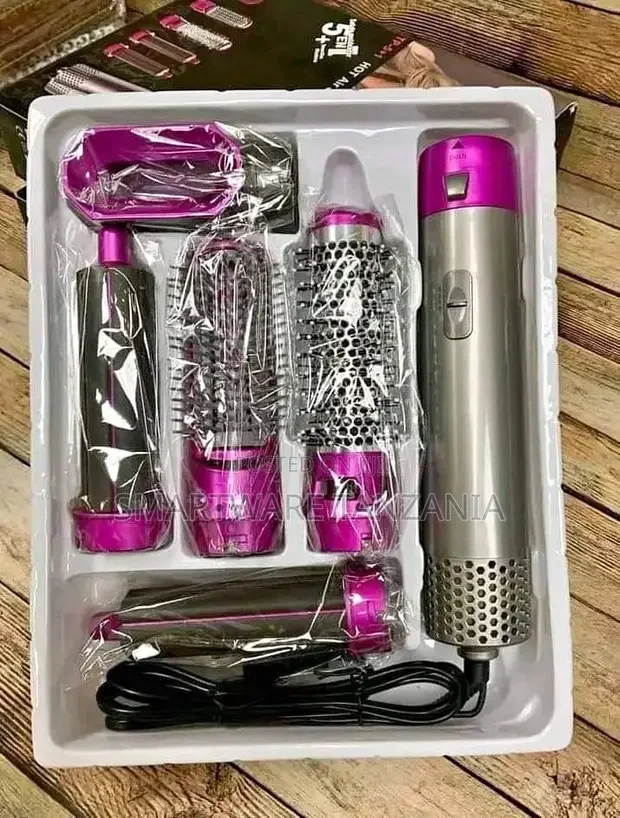 5 In 1 Hot Air Styler Hair Dryer Comb - Buy in Dar es Salaam, Tanzania | Smartware