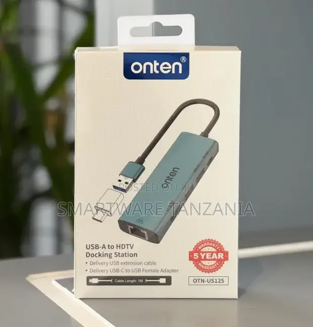 5 In 1 USB 3.0 to HDMI Adapter with Network Card - Buy in Dar es Salaam, Tanzania | Smartware