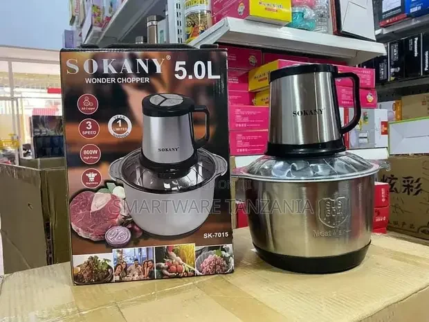 5L Electric Food Processor & Meat Grinder - Buy in Dar es Salaam, Tanzania | Smartware