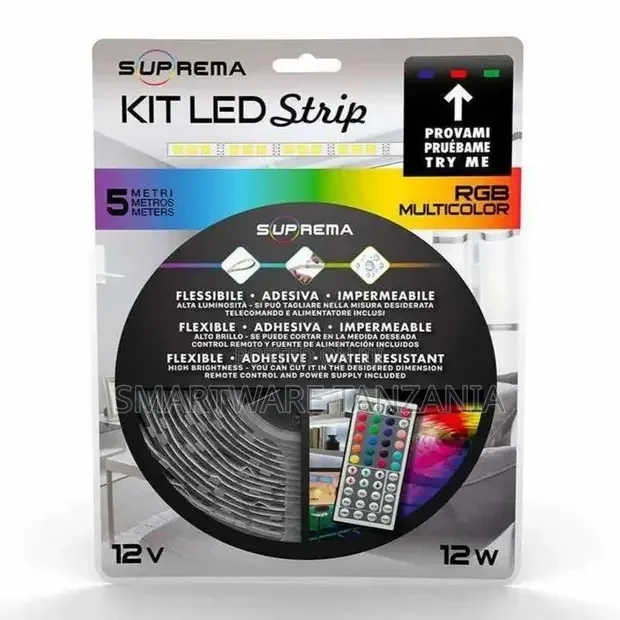 5 Meter LED Strip RGB Lights Waterproof - Buy in Dar es Salaam, Tanzania | Smartware