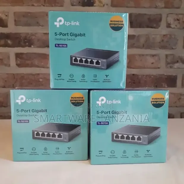 5-port DesktopGigabit Ethernet SwitchHub, Network Splitter