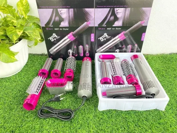 5in1 Hair Dryer Styling Tool, Negative Ion Blow Dryer Brush - Buy in Dar es Salaam, Tanzania | Smartware