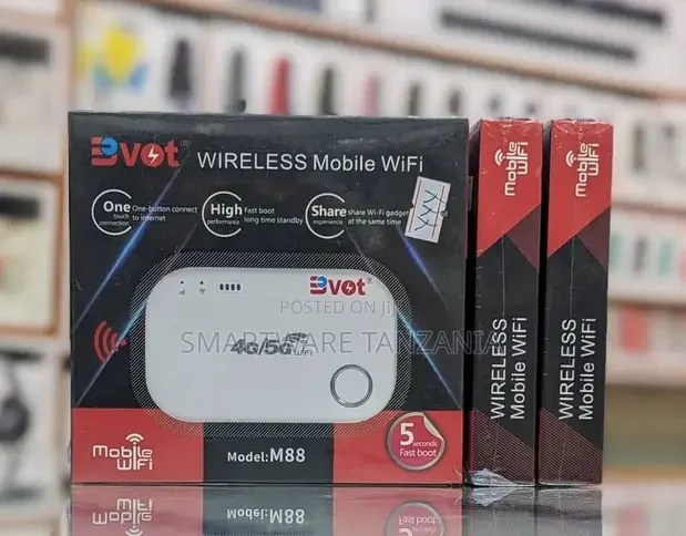 5vot M88 4G 5G Mobile WiFi Hotspot Router - Buy in Dar es Salaam, Tanzania | Smartware