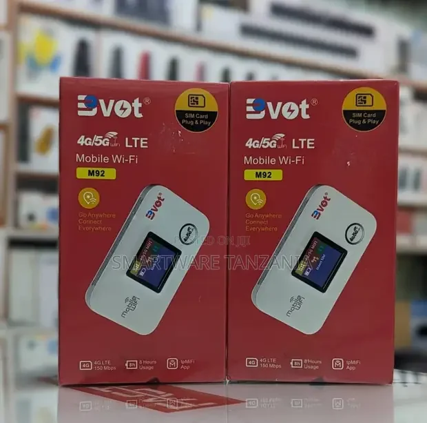 5vot M92 4G 5G Wifi Hotspot Portable Router 150Mbps - Buy in Dar es Salaam, Tanzania | Smartware