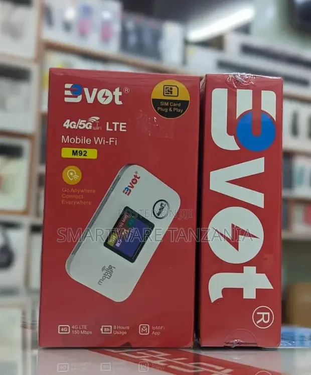 5vot M92 Portable Wifi 4g 5g Lte Mobile Hotspot Router - Buy in Dar es Salaam, Tanzania | Smartware
