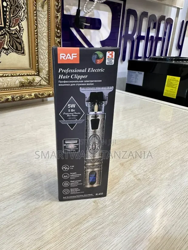 5W 1200mAh Rechargeable LED Professional Hair Trimmer R.433 - Buy in Dar es Salaam, Tanzania | Smartware