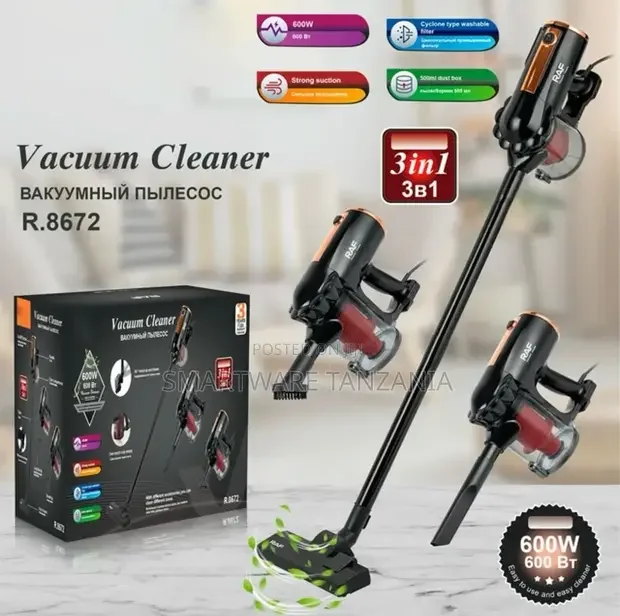 600W Compact 2 In 1 Cordless Stick Handheld Vacuum Cleaner - Buy in Dar es Salaam, Tanzania | Smartware