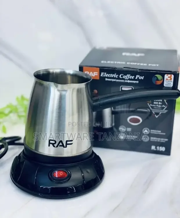 600W Electric Coffee Machine, Stainless Steel, 500 ML