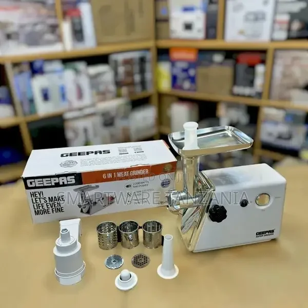 6 In 1 Heavy Duty Meat Mincer - Buy in Dar es Salaam, Tanzania | Smartware