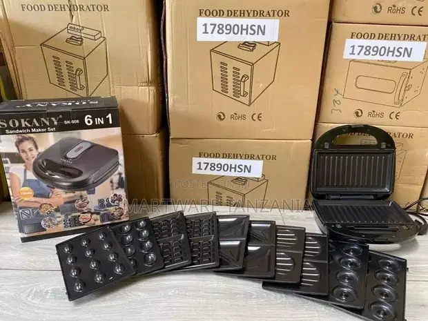 6 In 1 Sandwich Maker - Buy in Dar es Salaam, Tanzania | Smartware