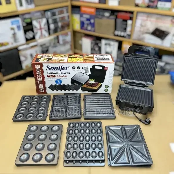 7-in-1 Sandwich Maker 2 Slice Grilled Cheese Breakfast Maker - Buy in Dar es Salaam, Tanzania | Smartware