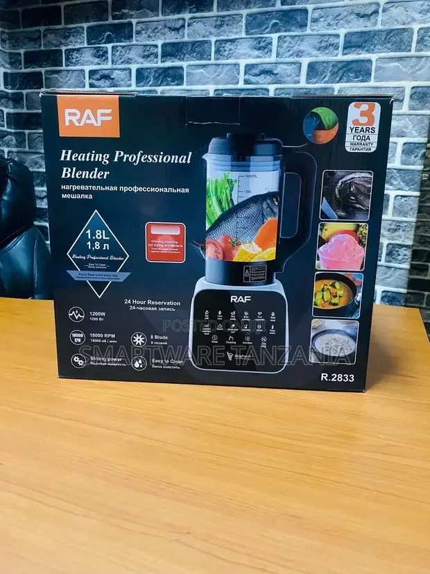 8 Blades Professional RAF Regular Kitchen Blender 1.8L - Buy in Dar es Salaam, Tanzania | Smartware