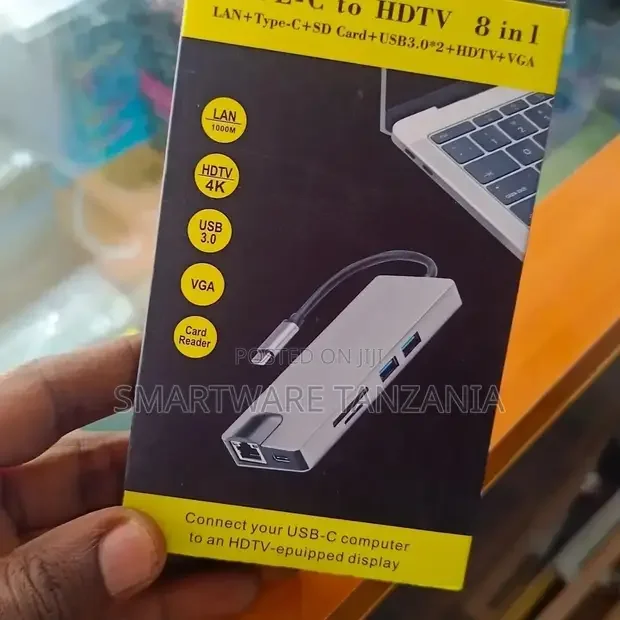 8-in-1 Multiport Macbook Pro USB Adapter HDMI Macbook Pro