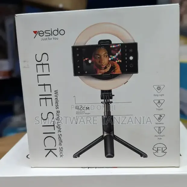 8 Selfie Ring Light With Phone Stand, Desktop Tripod - Buy in Dar es Salaam, Tanzania | Smartware