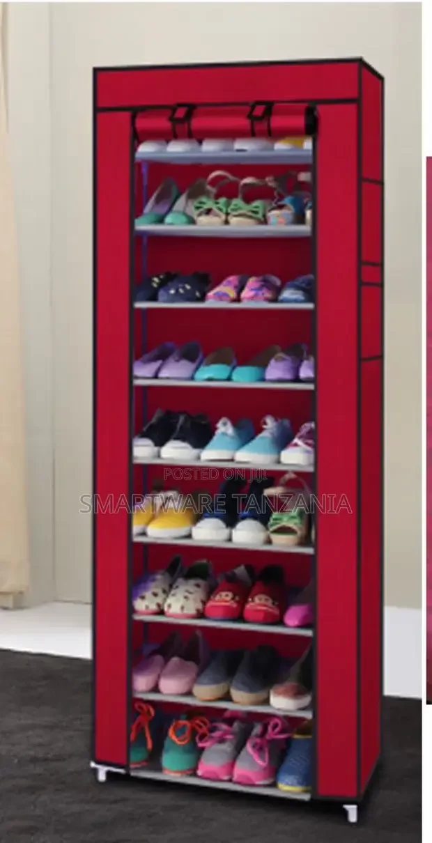 9 Tiers Multipurpose Portable Folding Shoes Rack - Buy in Dar es Salaam, Tanzania | Smartware