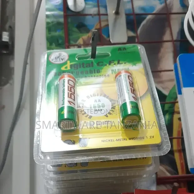 AA Rechargeable Batteries Charger 1.2V Lithium AA Battery - Buy in Dar es Salaam, Tanzania | Smartware