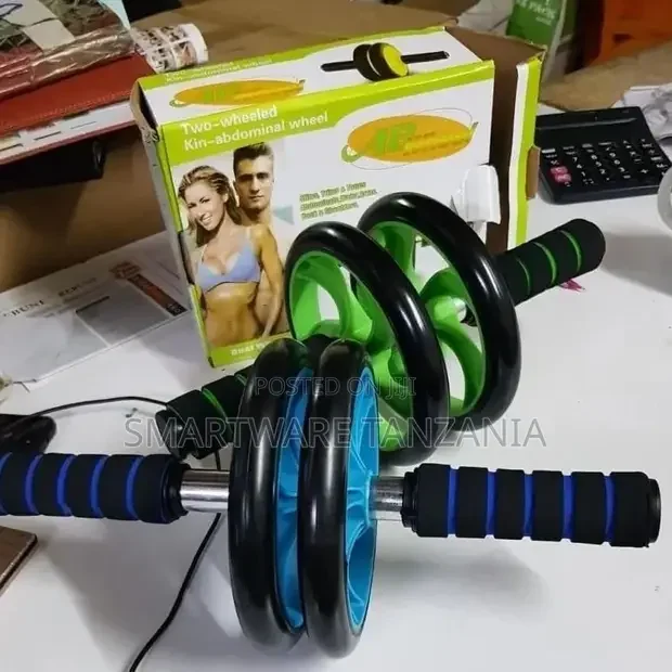 Ab Roller - Perfect Abdominal Stomach Exercise For 6 Pack - Buy in Dar es Salaam, Tanzania | Smartware