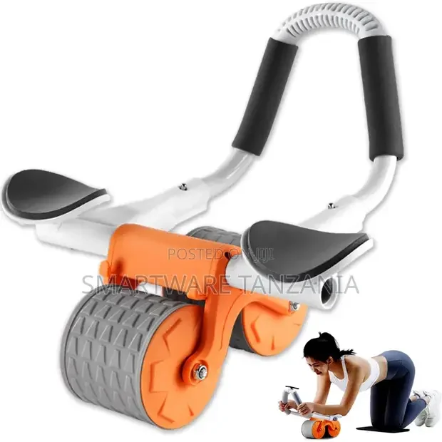 Ab Roller Wheel Exercise Gym Equipment With Elbow Support