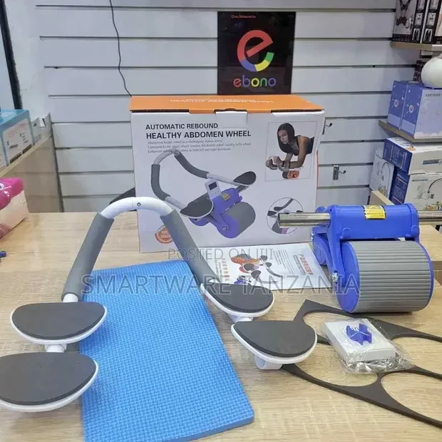 Ab Roller Wheel Exercise With Elbow Support, Abs Roller