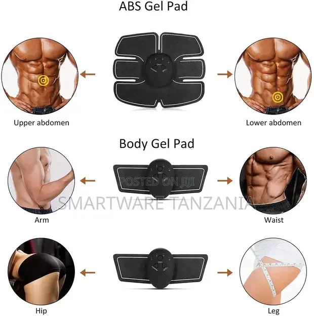 Abdominal Muscle Toner 6 in 1 Smart Series ABS Stimulator - Buy in Dar es Salaam, Tanzania | Smartware
