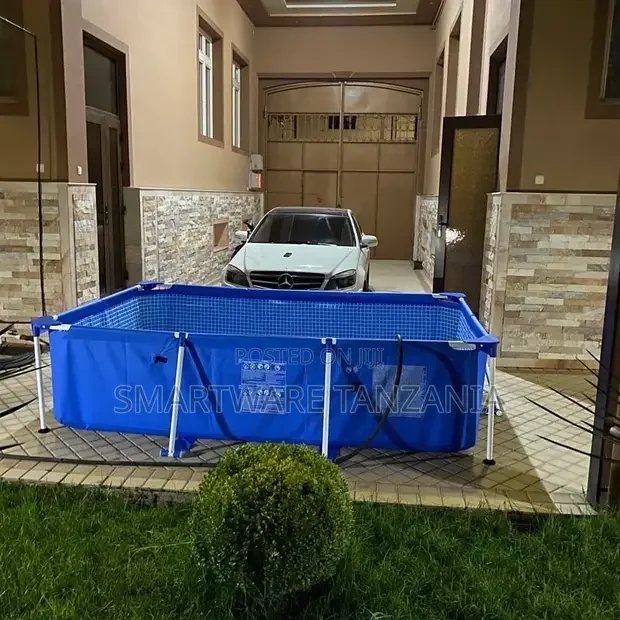 Above Ground Outdoor Rectangular Frame Family Swimming Pool - Buy in Dar es Salaam, Tanzania | Smartware