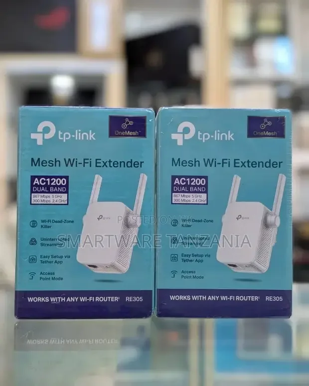 AC1200 Mesh Wi-Fi Range Extender - Buy in Dar es Salaam, Tanzania | Smartware