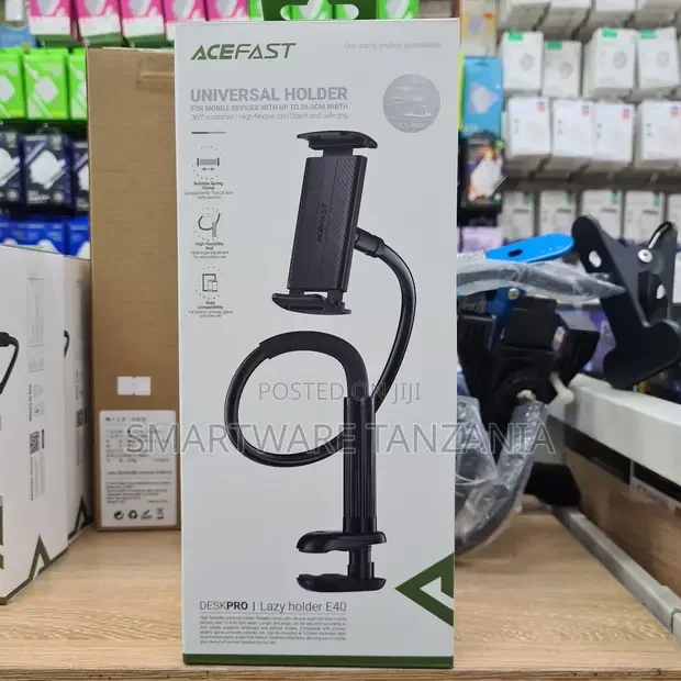 Acefast E40 Universal Lazy Holder Gooseneck Desk Clamp - Buy in Dar es Salaam, Tanzania | Smartware