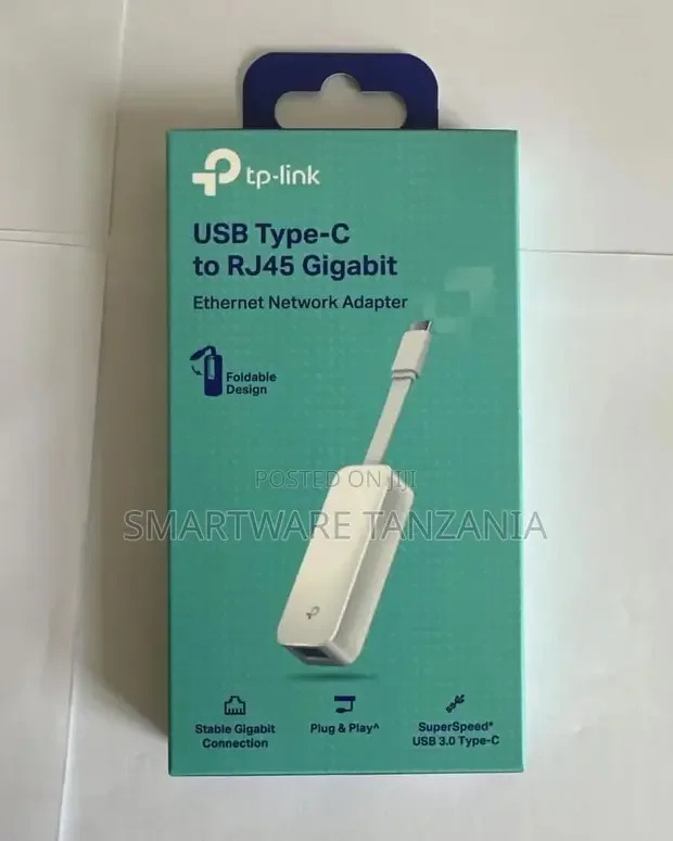 Adapter Tp-Link Ue300c Usb-C 3.0 to Gigabit Rj45 Ethernet - Buy in Dar es Salaam, Tanzania | Smartware