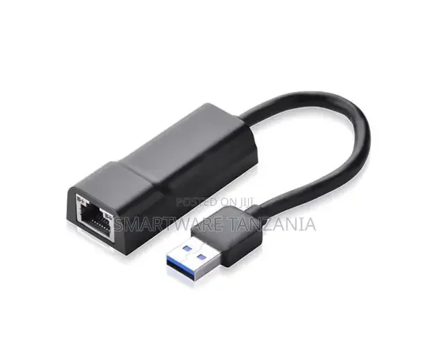 Adapter USB-A Male to Ethernet RJ45 Female Port