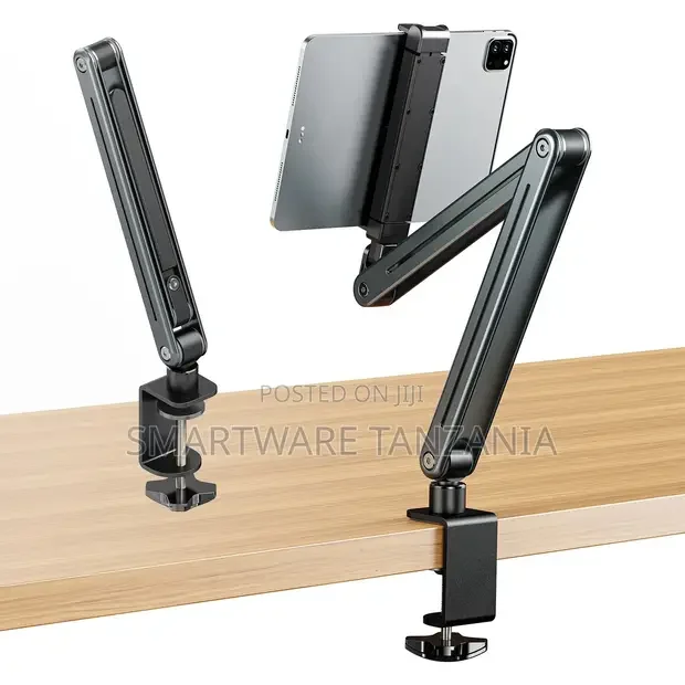 Adjustable Bed Tablet Stand for 4-12.9 Inches Phone, Tablet