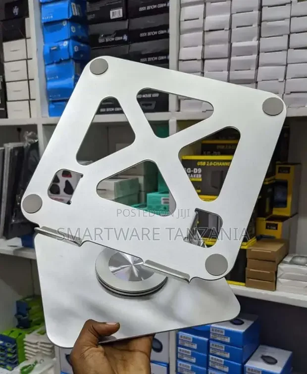 Adjustable Computer Stand With 360 Rotating Base - Buy in Dar es Salaam, Tanzania | Smartware