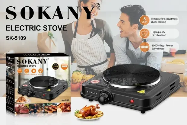 Adjustable Electric Hot Stove Portable Non-slip Hot Plate - Buy in Dar es Salaam, Tanzania | Smartware