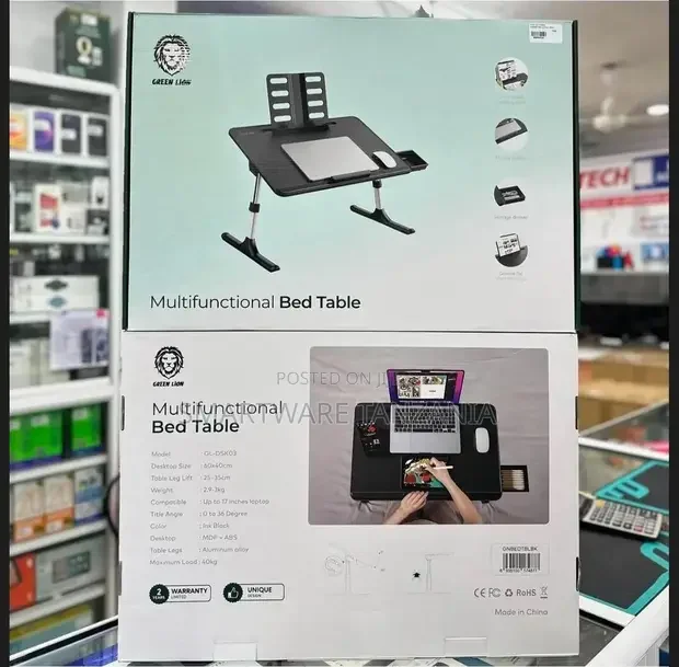 Adjustable Laptop Table, Laptop Desk With Storage Drawer - Buy in Dar es Salaam, Tanzania | Smartware