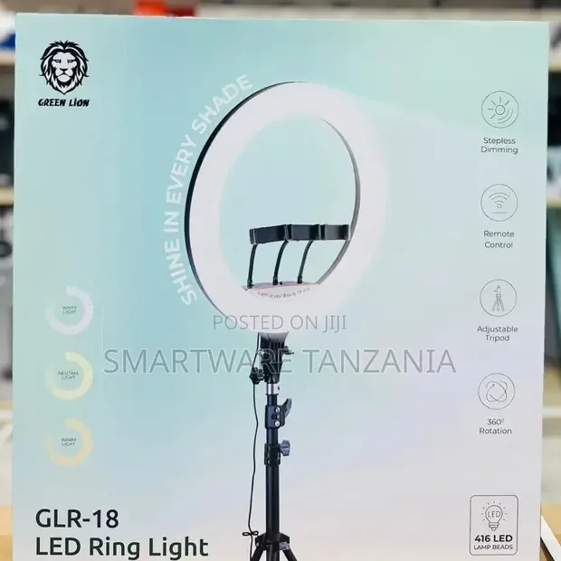 Adjustable LED Ring Light with Tripod Stand - Buy in Dar es Salaam, Tanzania | Smartware