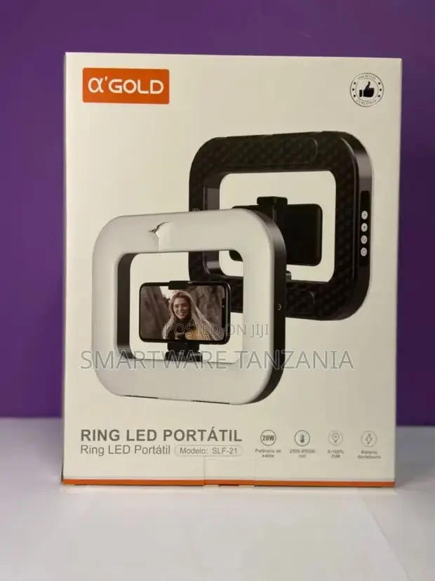 A'gold SLF-21 Ring LED Light 20W - Buy in Dar es Salaam, Tanzania | Smartware